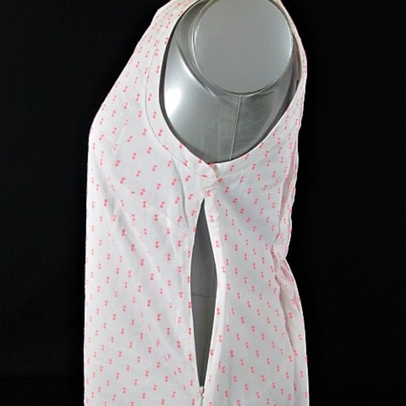 VINEYARD VINES WOMENS Sz 6 PLEATED BACK TOP (U)E1 - Picture 4 of 7